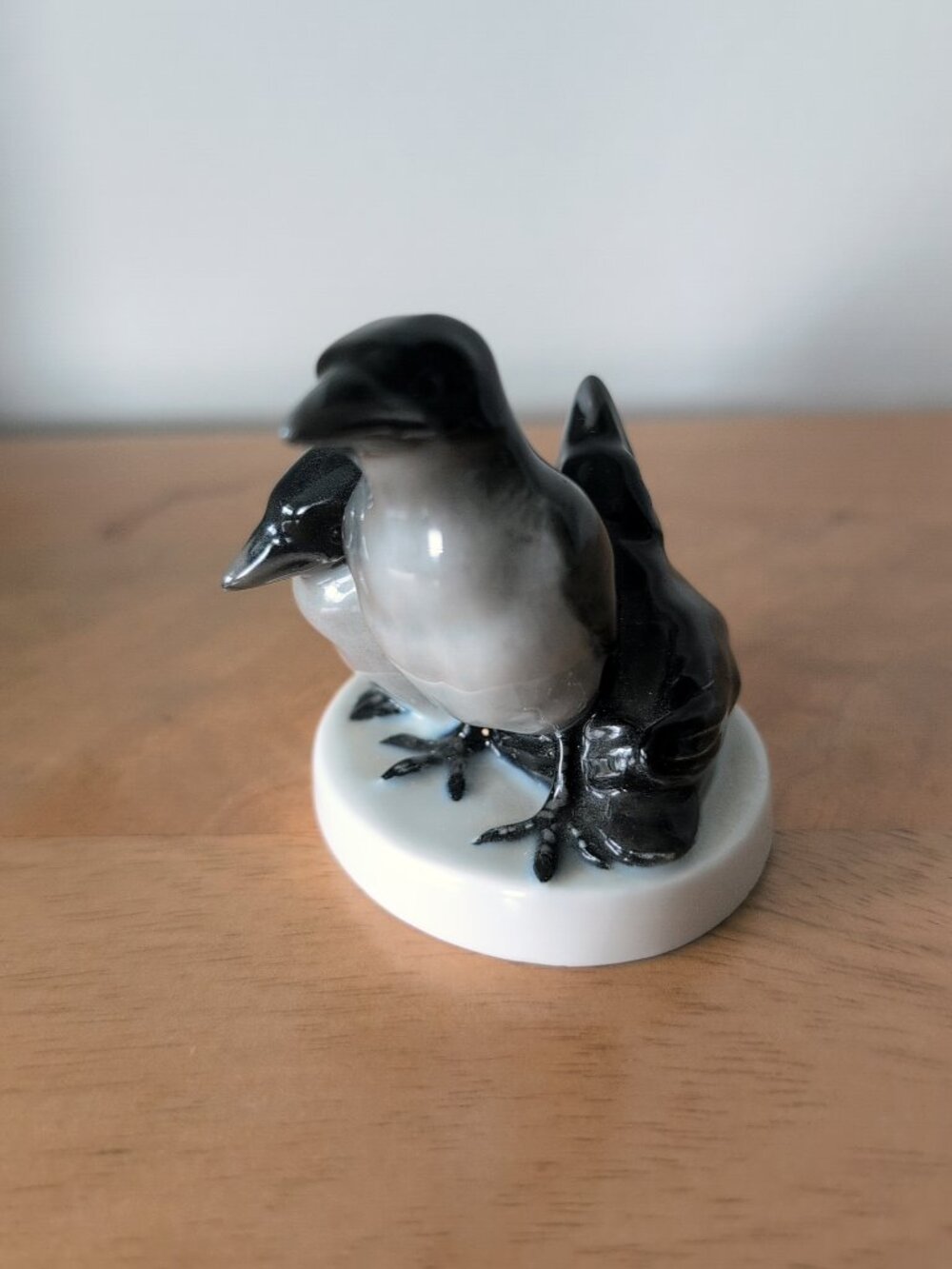 RARE Rosenthal Fine Porcelain Birds Figure Young Jackdaw Three Bird # 751